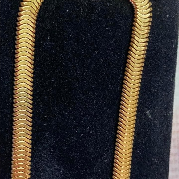 REAL SOLID JAPAN YELLOW GOLD NECKLACE - Picture 8 of 12